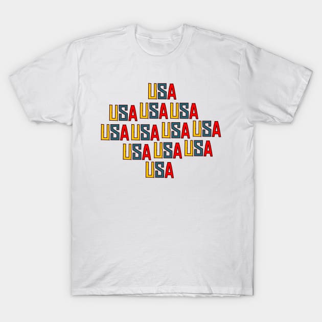 usa flag T-Shirt by jaml-12